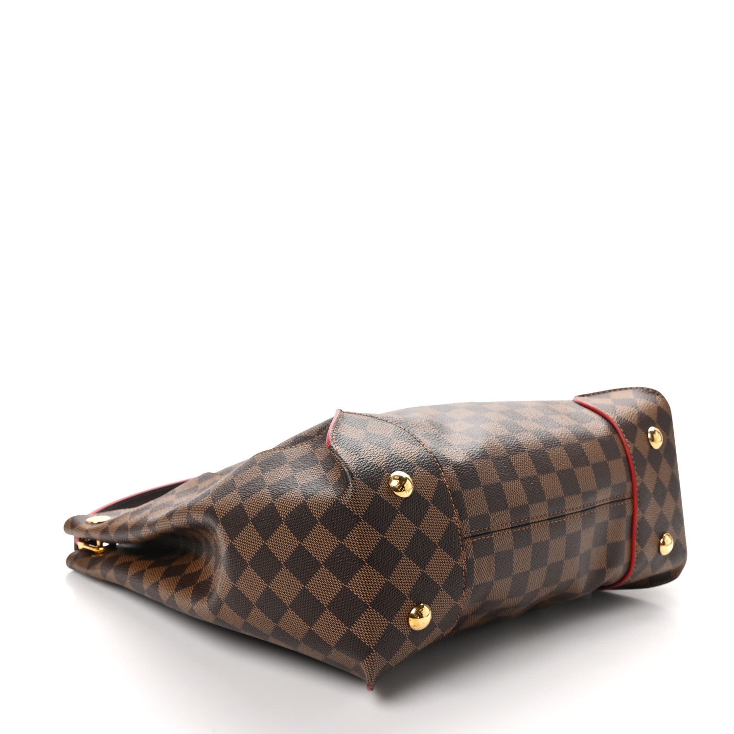 Louis Vuitton Damier Ebene Caissa Hobo Cherry 4 of 10