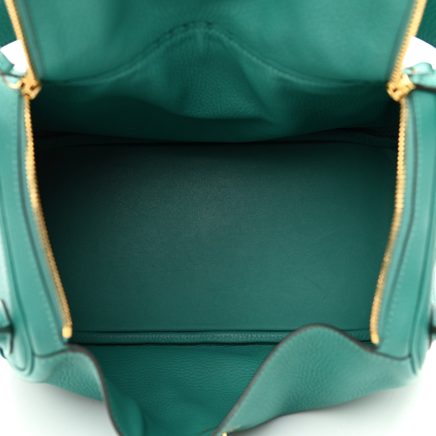 Hermes Taurillon Clemence Lindy 30 Vert Verone 5 of 11