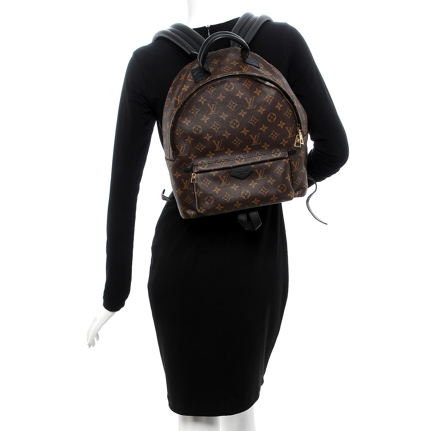 Louis Vuitton Monogram Palm Springs Backpack MM 2 of 7