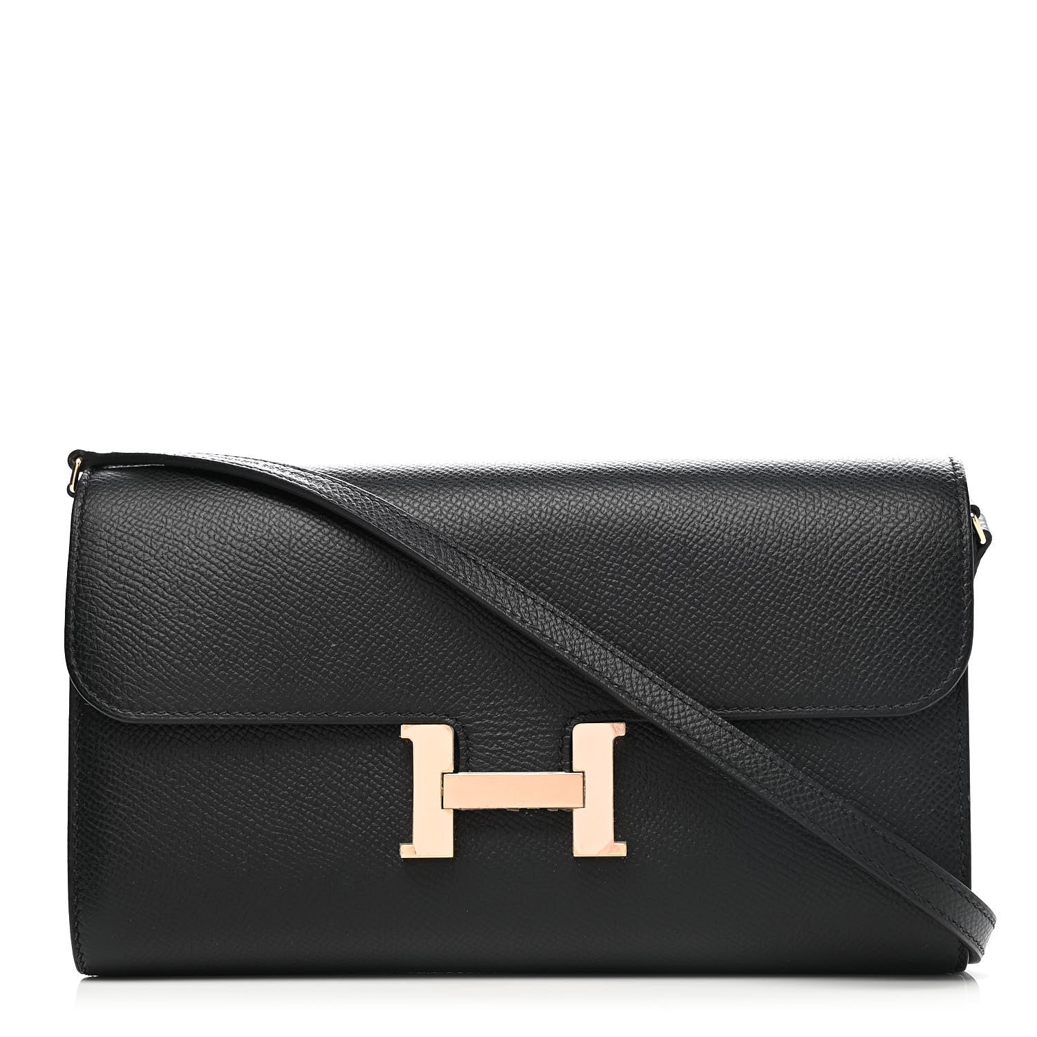 Hermes Epsom Constance Wallet To Go Black 1 of 9