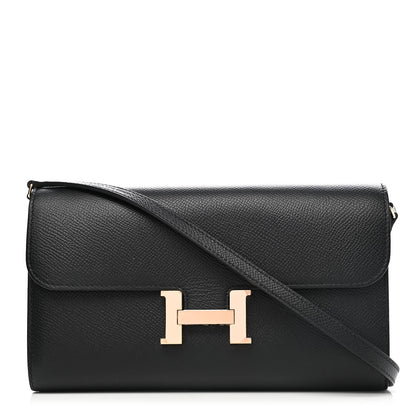 Hermes Epsom Constance Wallet To Go Black 1 of 9