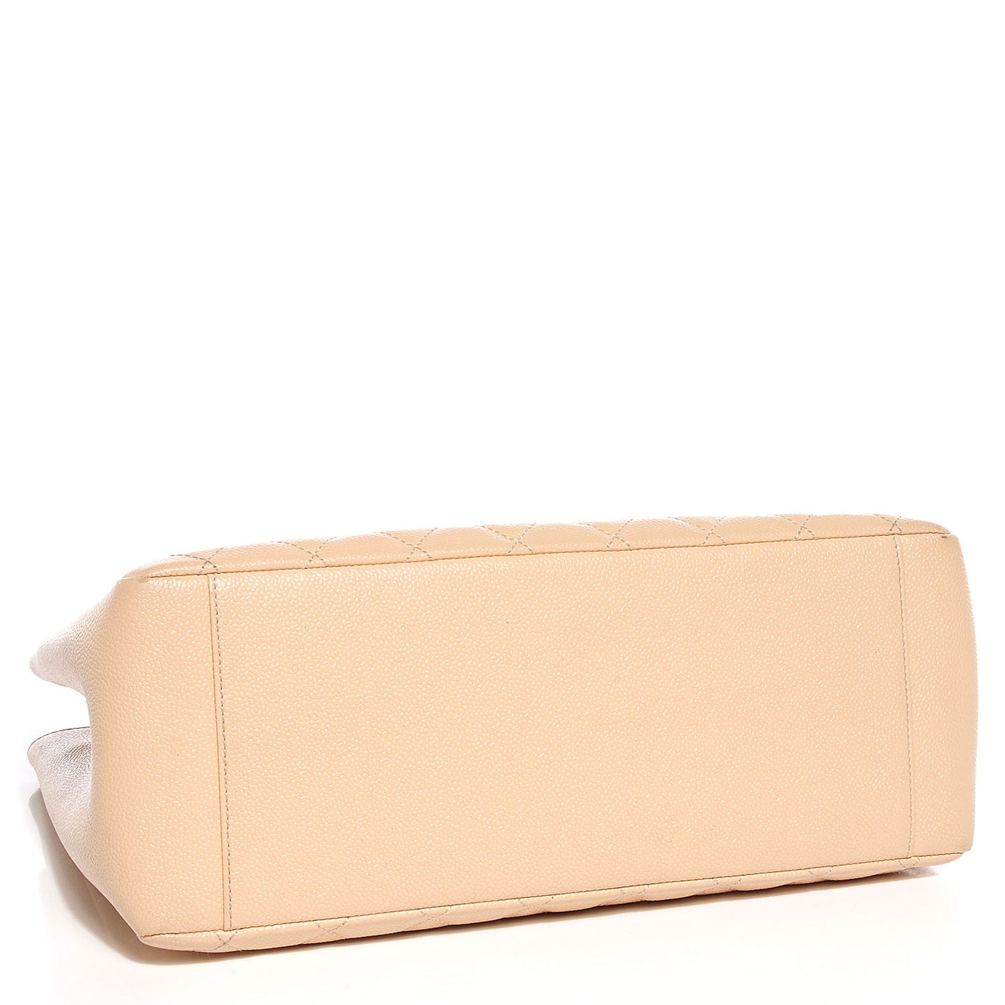 Caviar Grand Shopping Tote GST Beige Clair