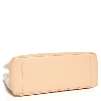 Chanel Caviar Grand Shopping Tote GST Beige Clair 4 of 7