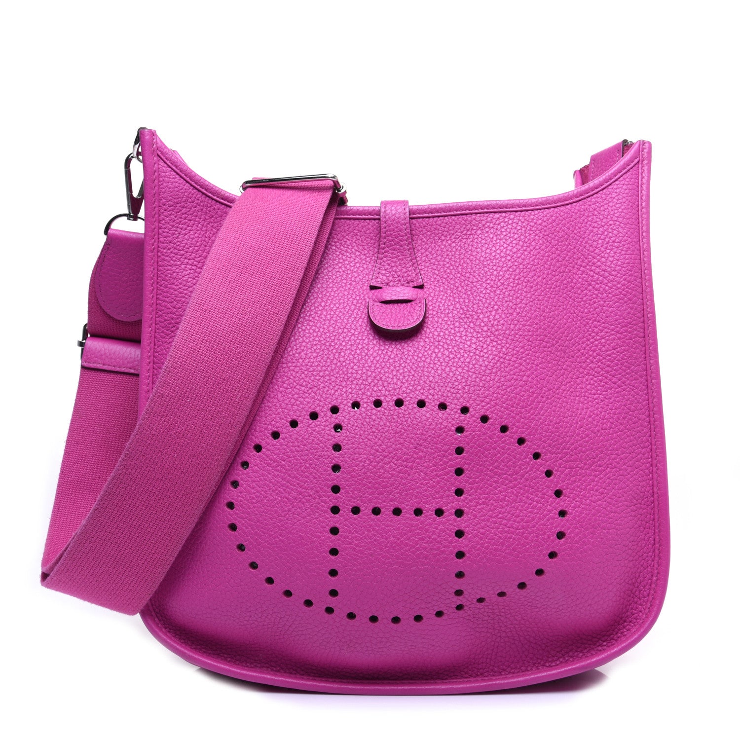 Hermes Taurillon Clemence Evelyne III PM Magnolia 1 of 12