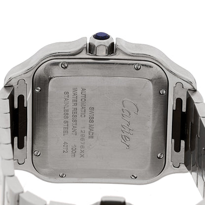 Cartier Stainless Steel 39.8mm Santos De Cartier Automatic Watch 4 of 4