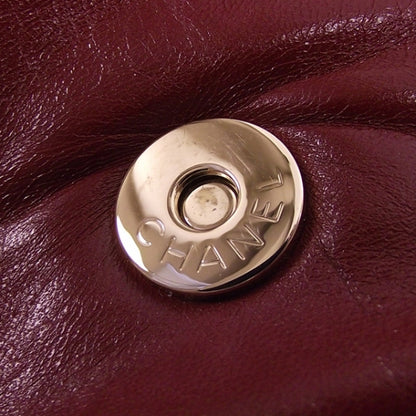 Chanel Leather Jersey Scales Flap Red 12 of 12