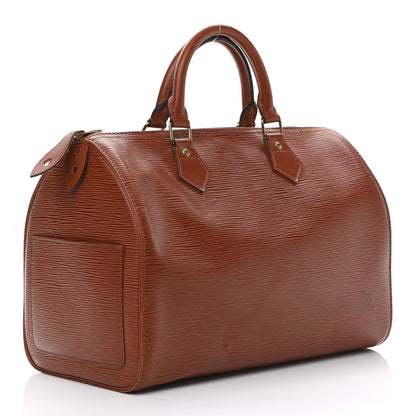 Louis Vuitton Epi Speedy 30 Kenyan Fawn 3 of 12