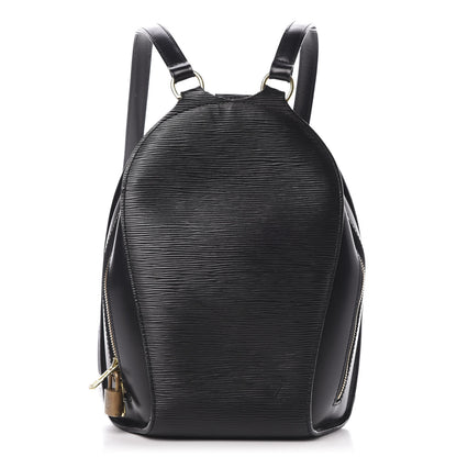 Louis Vuitton Epi Mabillon Backpack Black 1 of 12