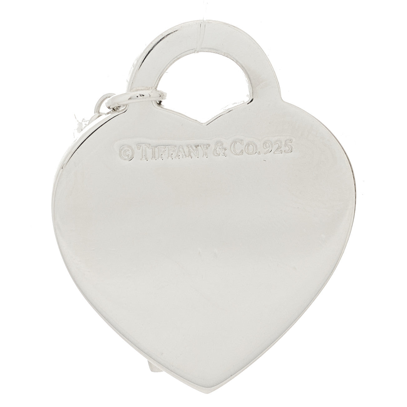 Tiffany Sterling Silver Return to Tiffany Heart Tag Key Charm 3 of 3