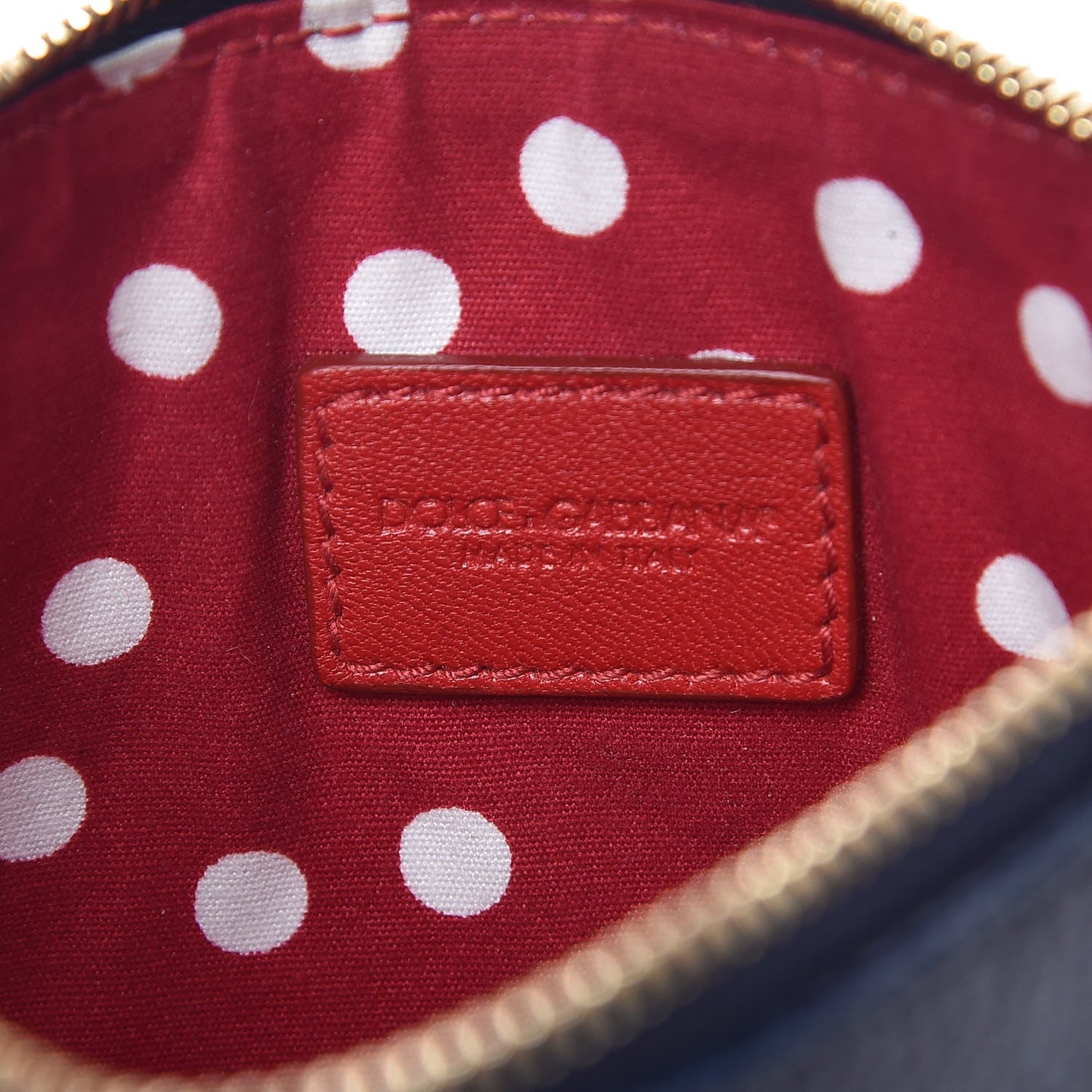 Dolce & Gabbana Grained Calfskin Space Robot Crossbody Black 6 of 6