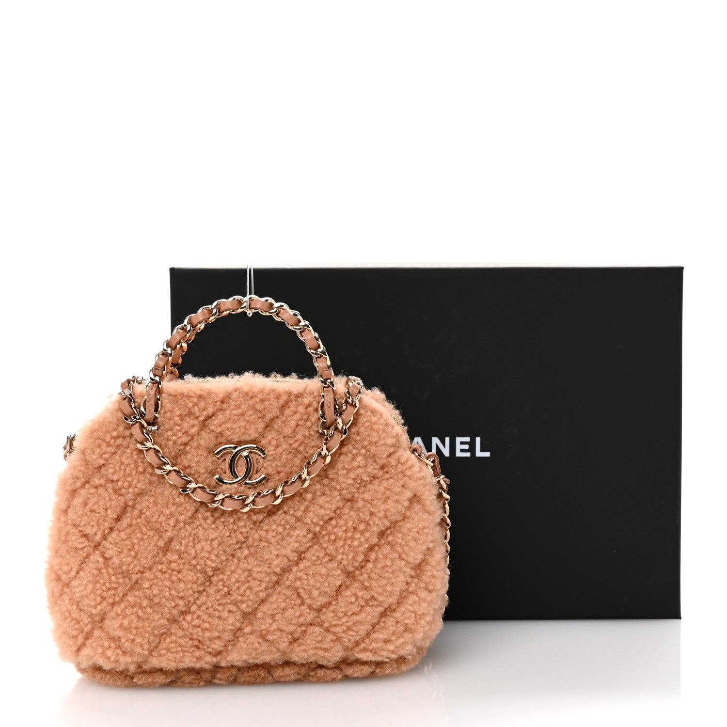 カイロリーズ様　CHANEL ベージュ チョコバーキルティング Chanel Beige Choco Bar Leather Multiple Chain Shoulder Bag