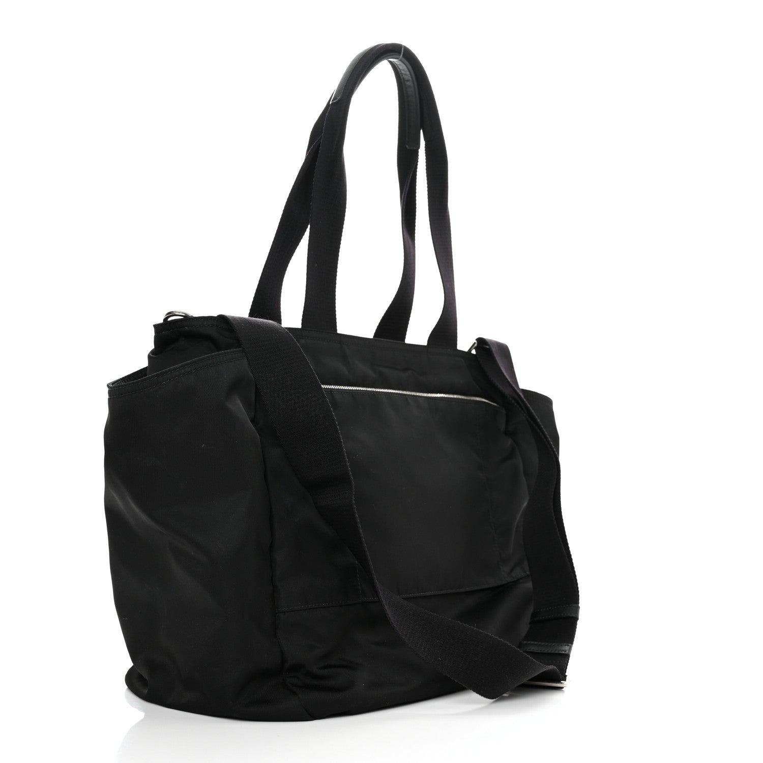 Prada Tessuto Nylon Vela Diaper Bag Black 4 of 11