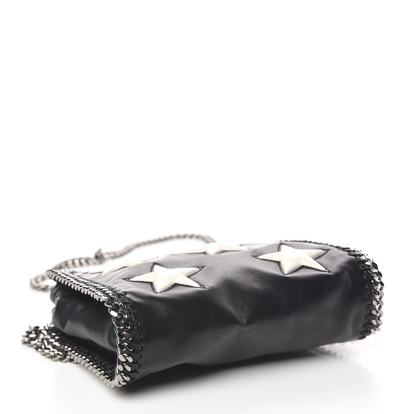 Alter Nappa Embossed Tiny Star Falabella Tote Black