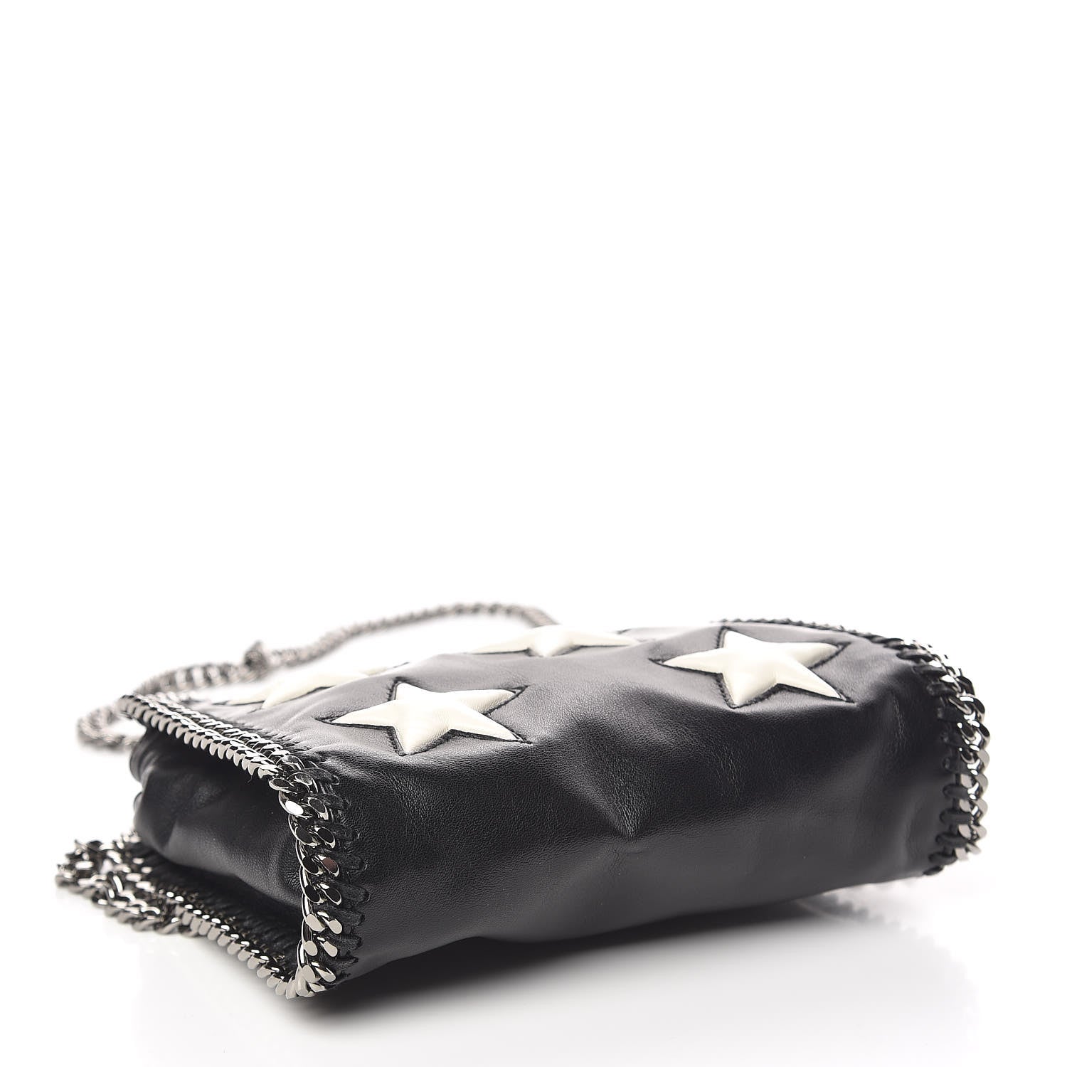 Stella McCartney Alter Nappa Embossed Tiny Star Falabella Tote Black 4 of 9