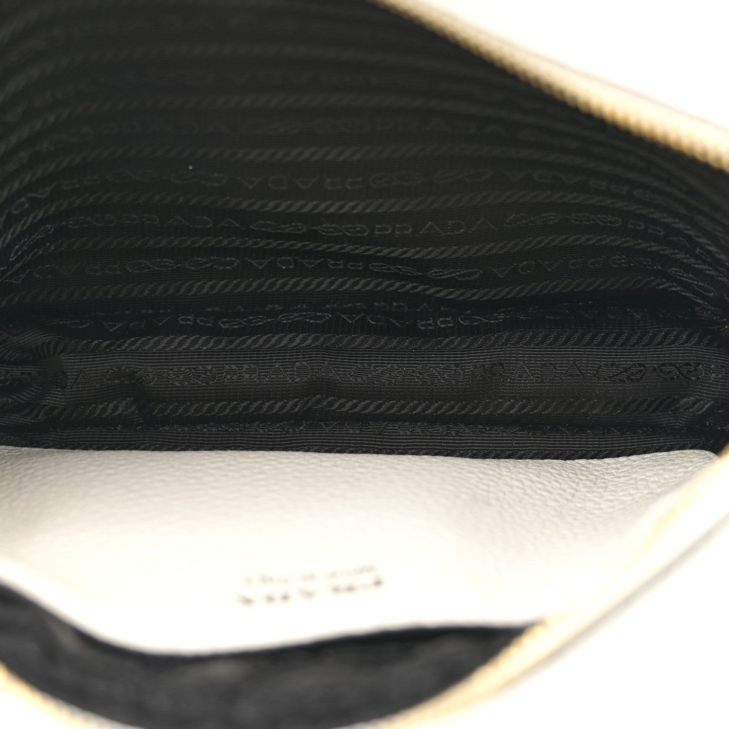 Prada Vitello Daino Soft Medium Double Zip Shoulder Bag White 5 of 11