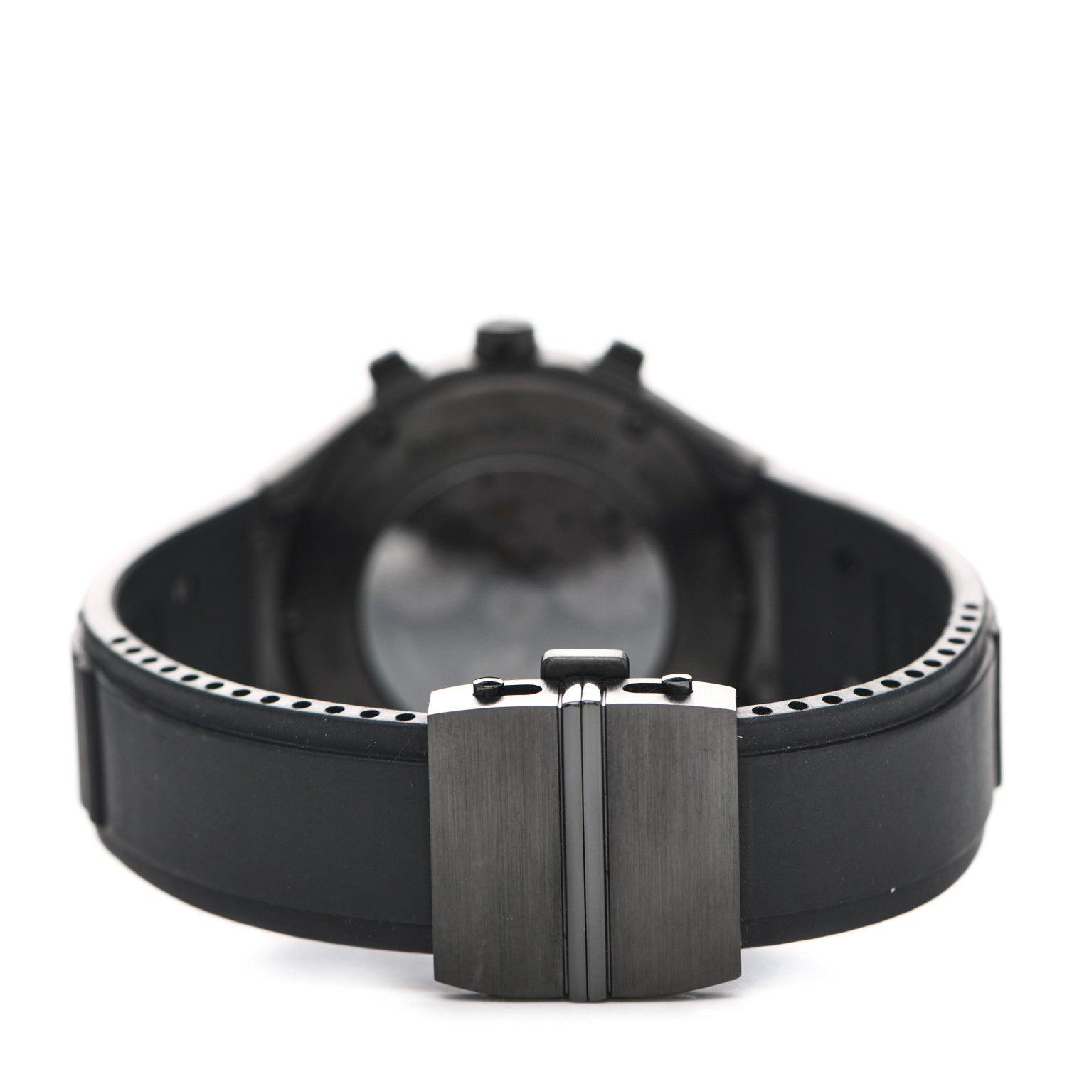 Piaget Stainless Steel DLC Titanium 45mm Polo FortyFive Flyback Chronograph Automatic Watch Black 3 of 4
