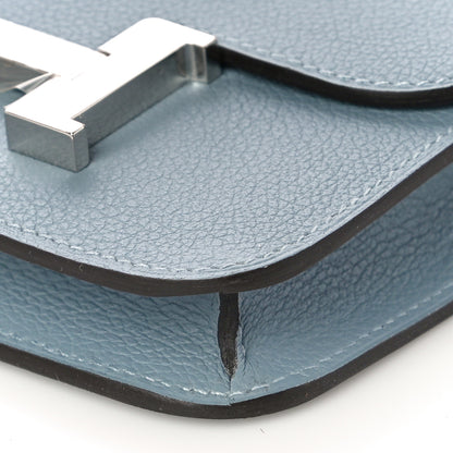 Hermes Evercolor Constance Slim Wallet Ciel 10 of 11