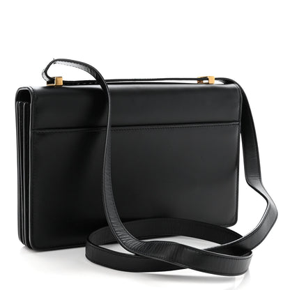 Saint Laurent SAINT LAURENT Smooth Calfskin Shoulder Bag Black 2 of 8