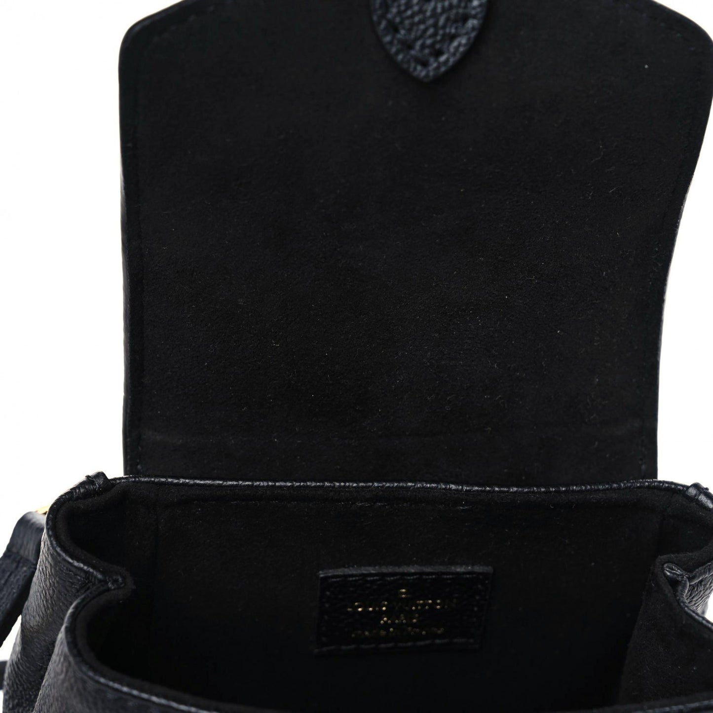 Empreinte Monogram Giant Tiny Backpack Black