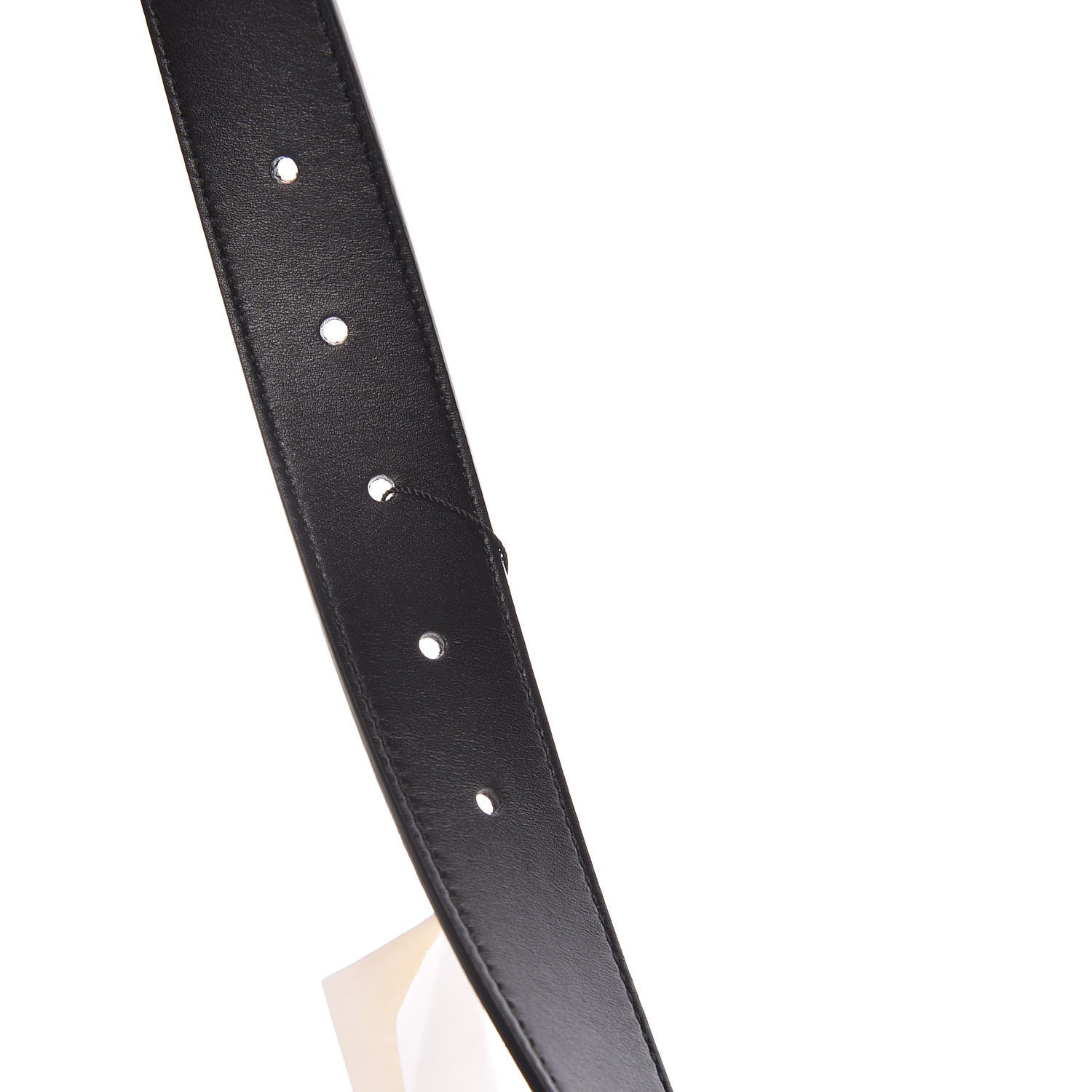 Gucci Calfskin Double G 30mm Belt 85 34 Black 6 of 7