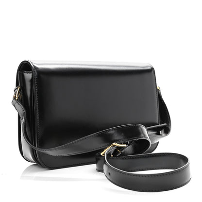 Celine Shiny Calfskin Medium Triomphe Black 3 of 15
