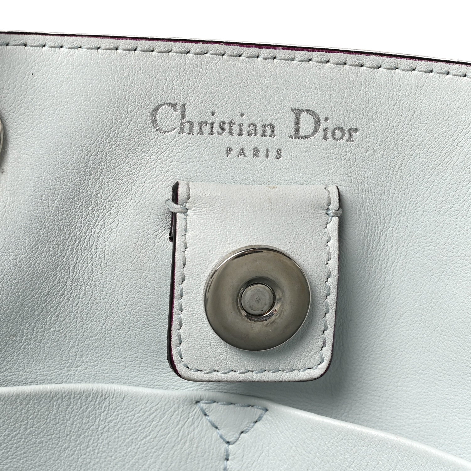 Christian Dior Bullcalf Medium Diorissimo Tote Deep Forest 8 of 11