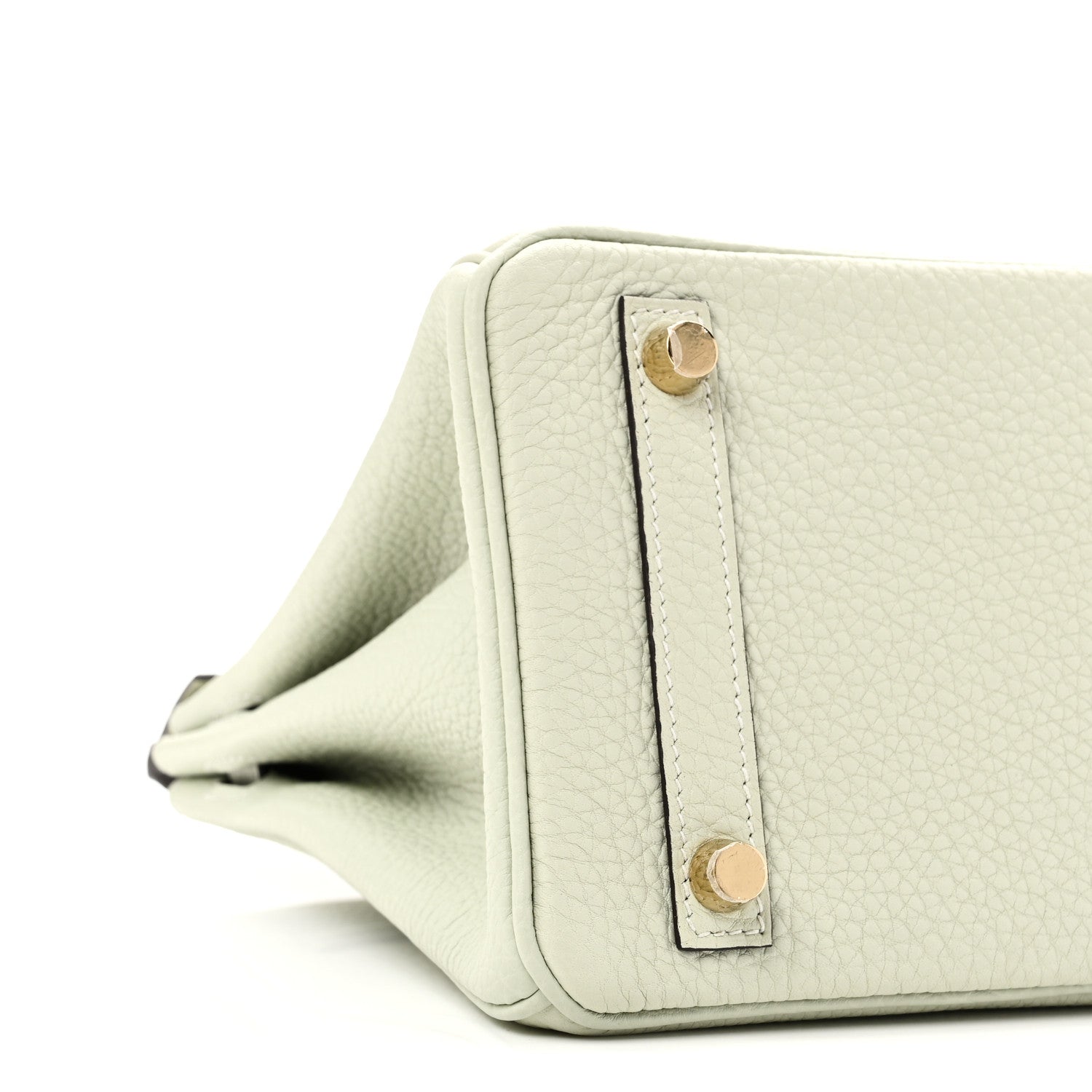 Hermes Togo Birkin 25 Gris Neve 9 of 11