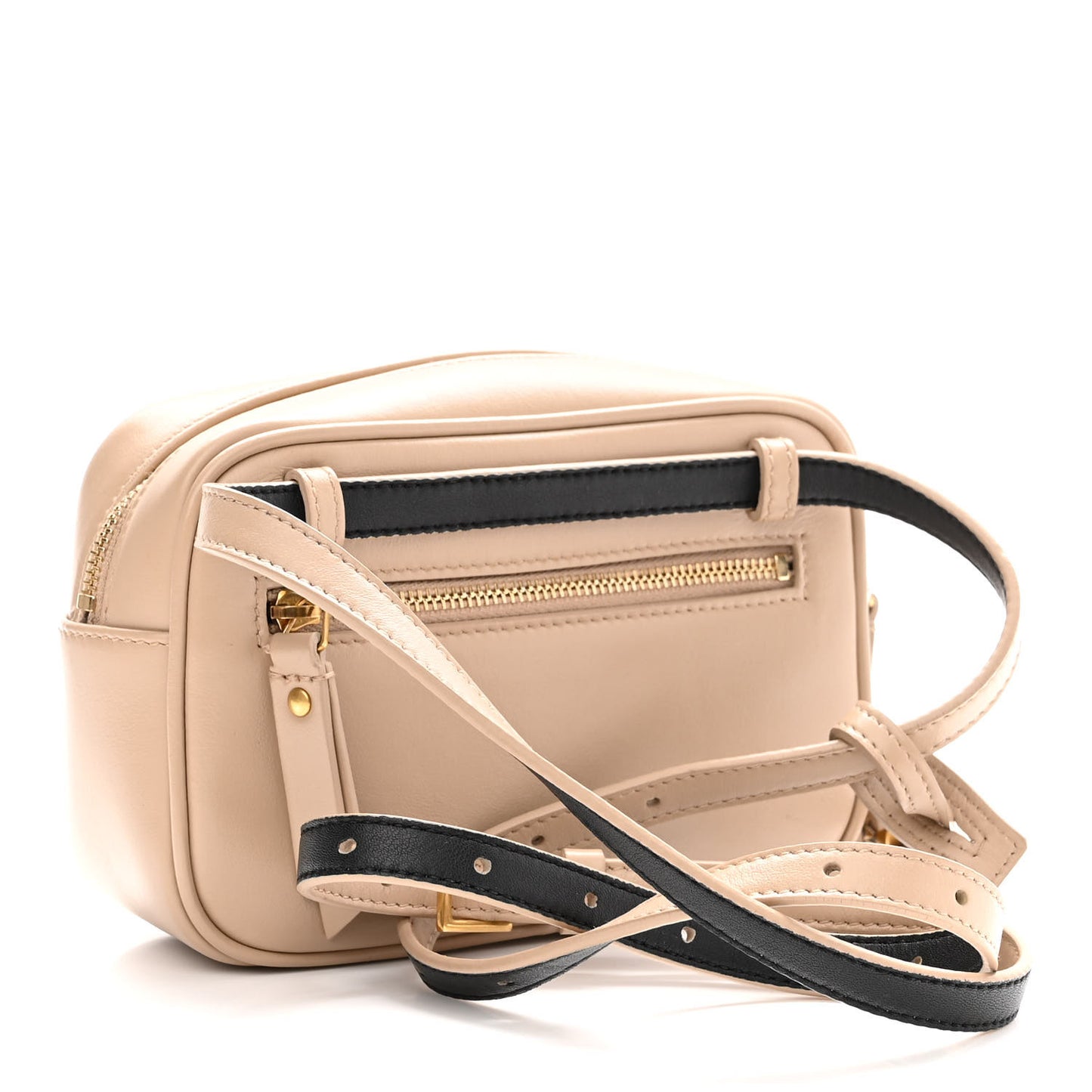 Calfskin Matelasse Monogram Lou Belt Bag Dark Beige