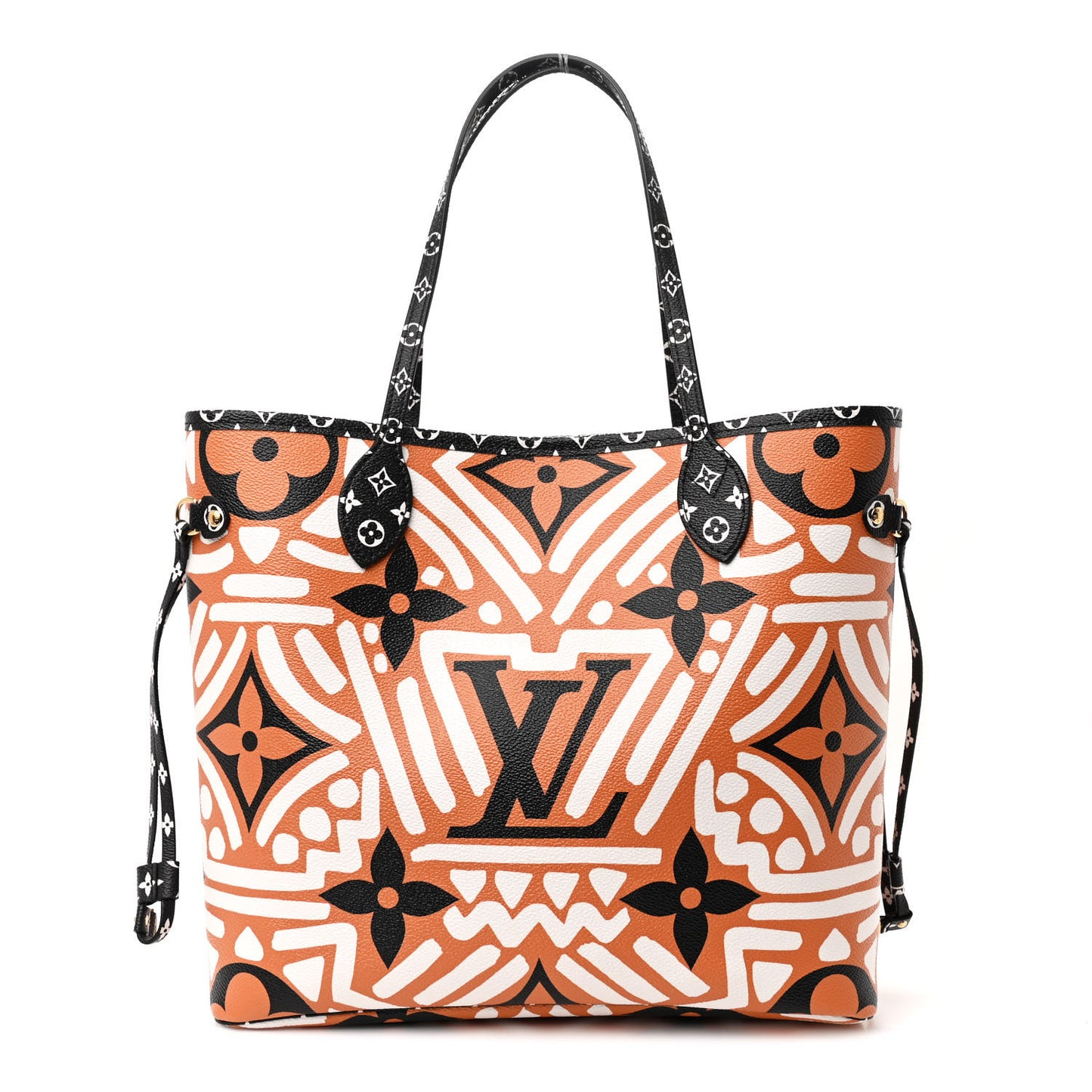 Monogram Giant Crafty Neverfull MM Creme Caramel