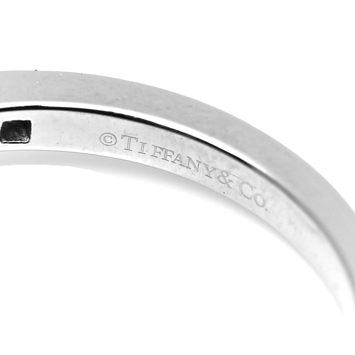 Platinum Diamond .44ctw Victoria Ring 54 7