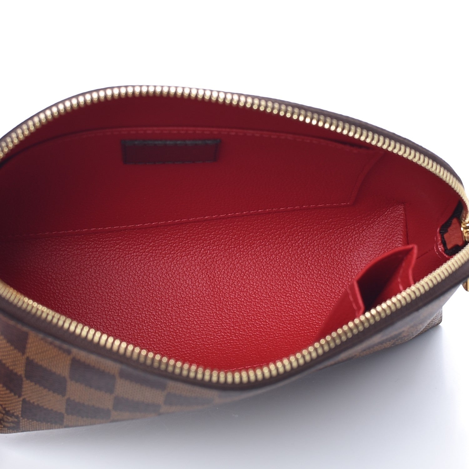 Louis Vuitton Damier Ebene Cosmetic Pouch GM 5 of 7