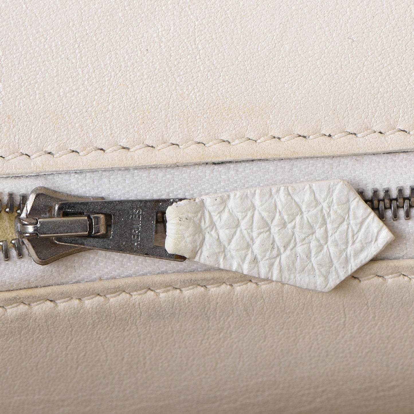 Taurillon Clemence Birkin 30 White