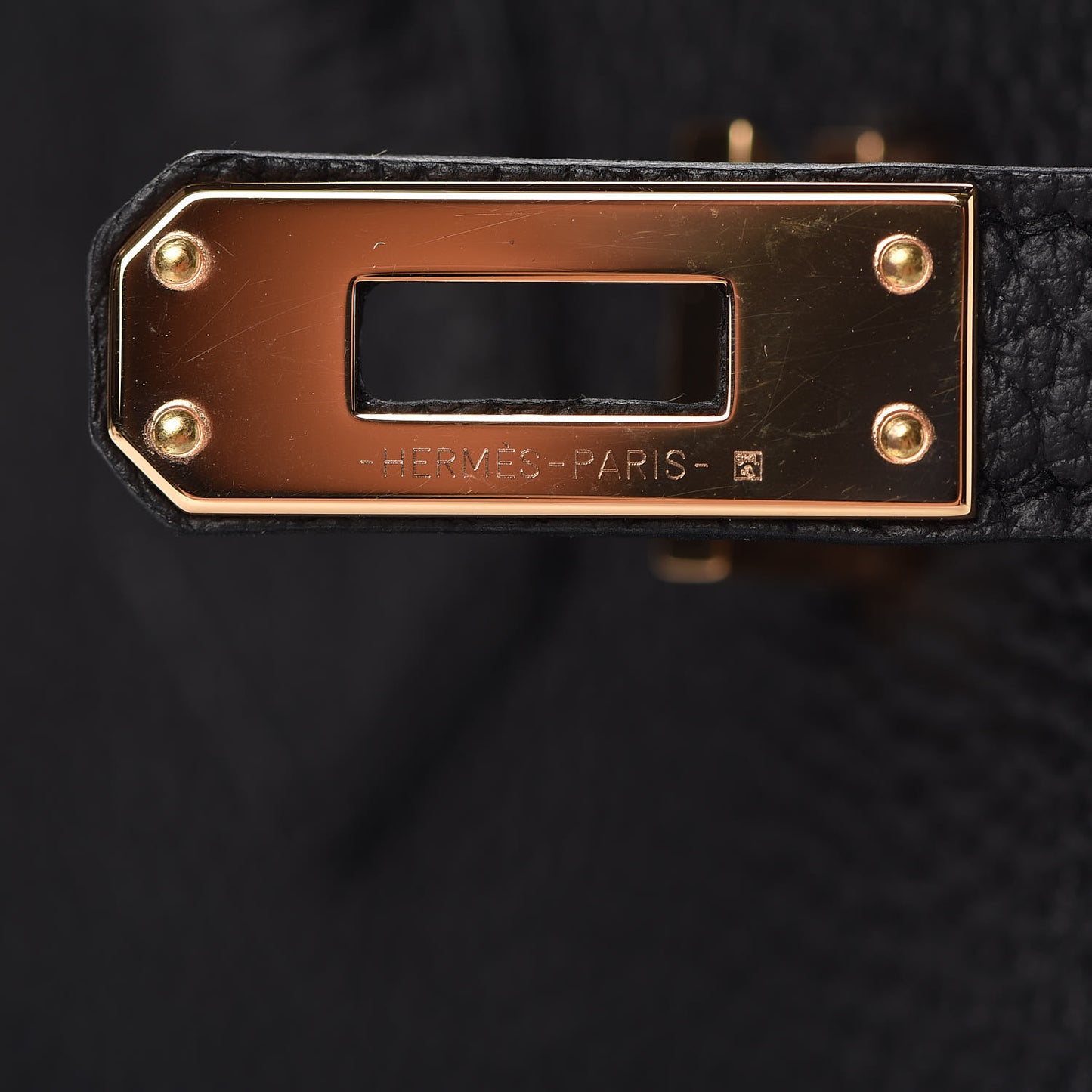 Togo Birkin 25 Black
