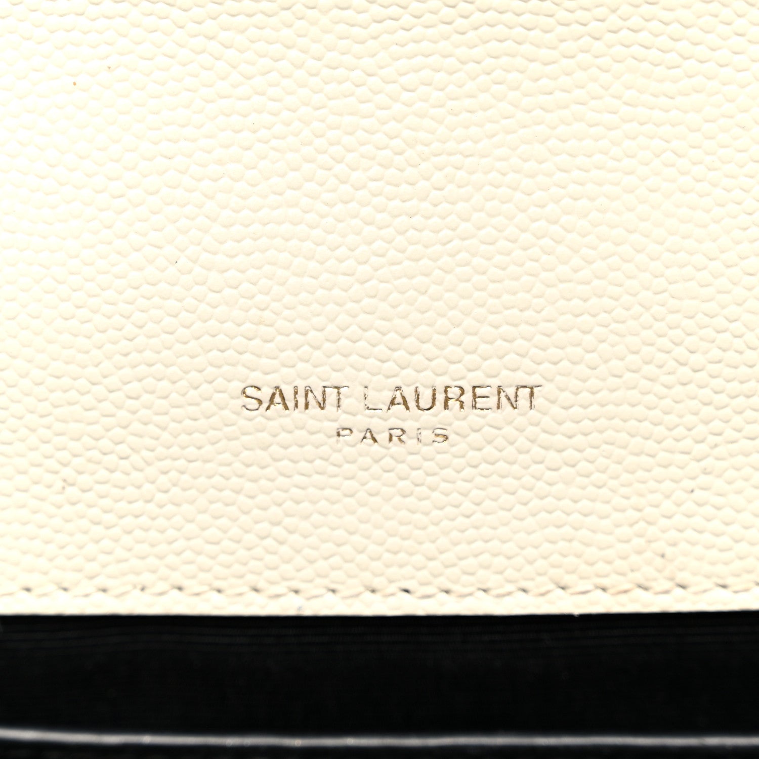 Saint Laurent Grain De Poudre Textured Mixed Matelasse Medium Triquilt Monogram Satchel Crema Soft 7 of 11