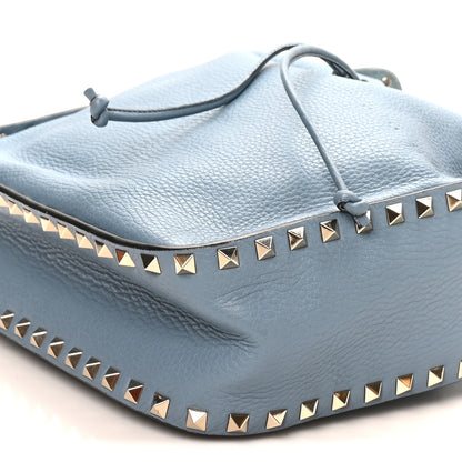 Valentino Garavani Grained Calfskin Rockstud Bucket Bag Amadeus 9 of 9