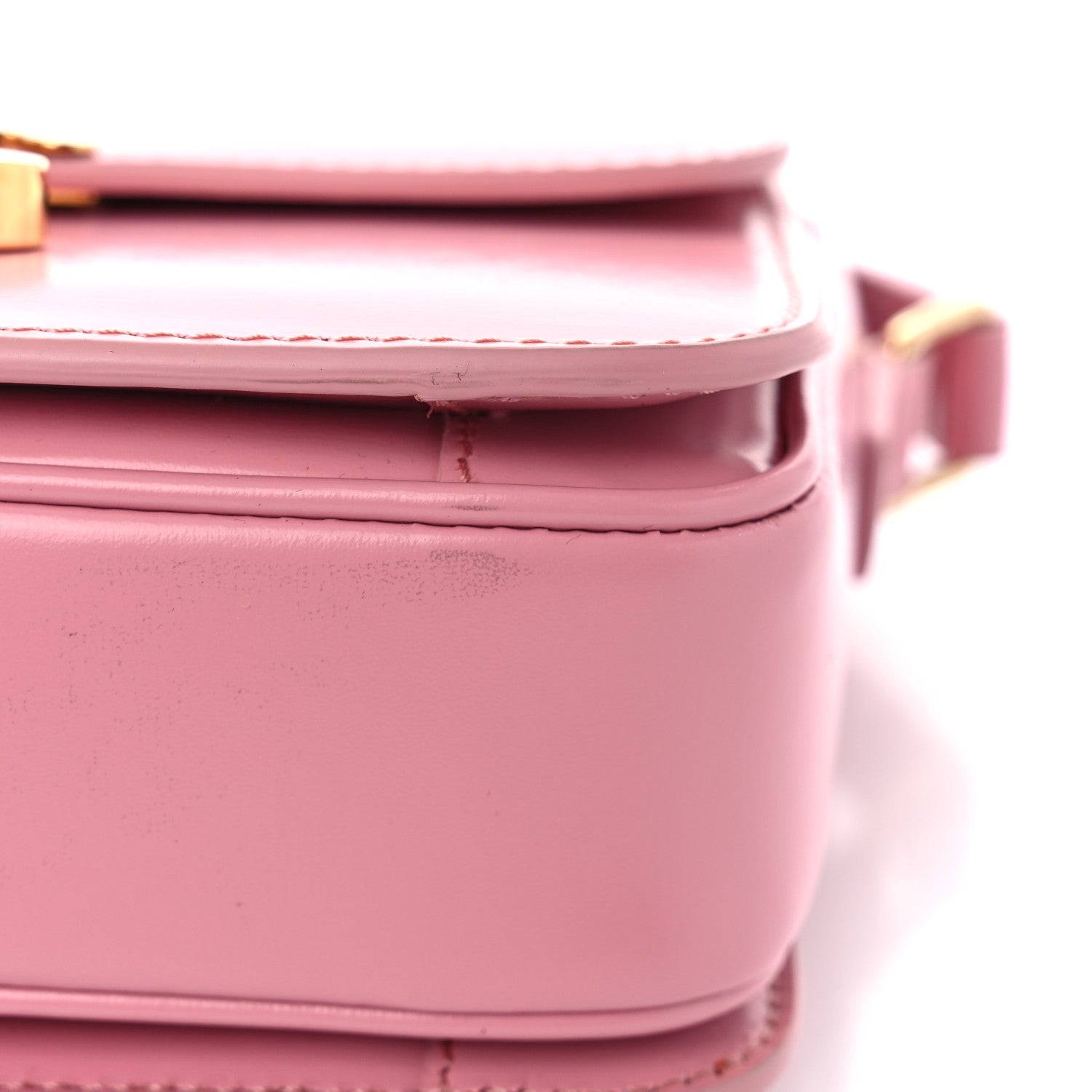 Celine Shiny Calfskin Teen Triomphe Rose 13 of 13