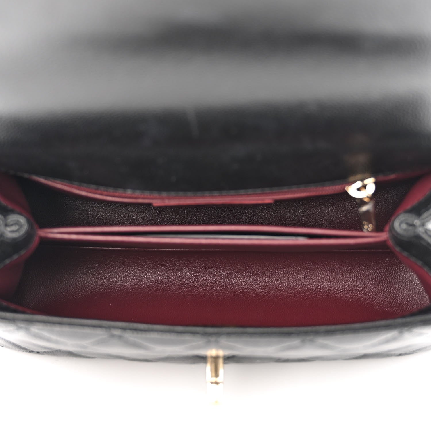 Chanel Caviar Quilted Mini Coco Handle Flap Black 5 of 11
