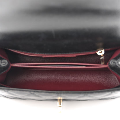 Chanel Caviar Quilted Mini Coco Handle Flap Black 5 of 11