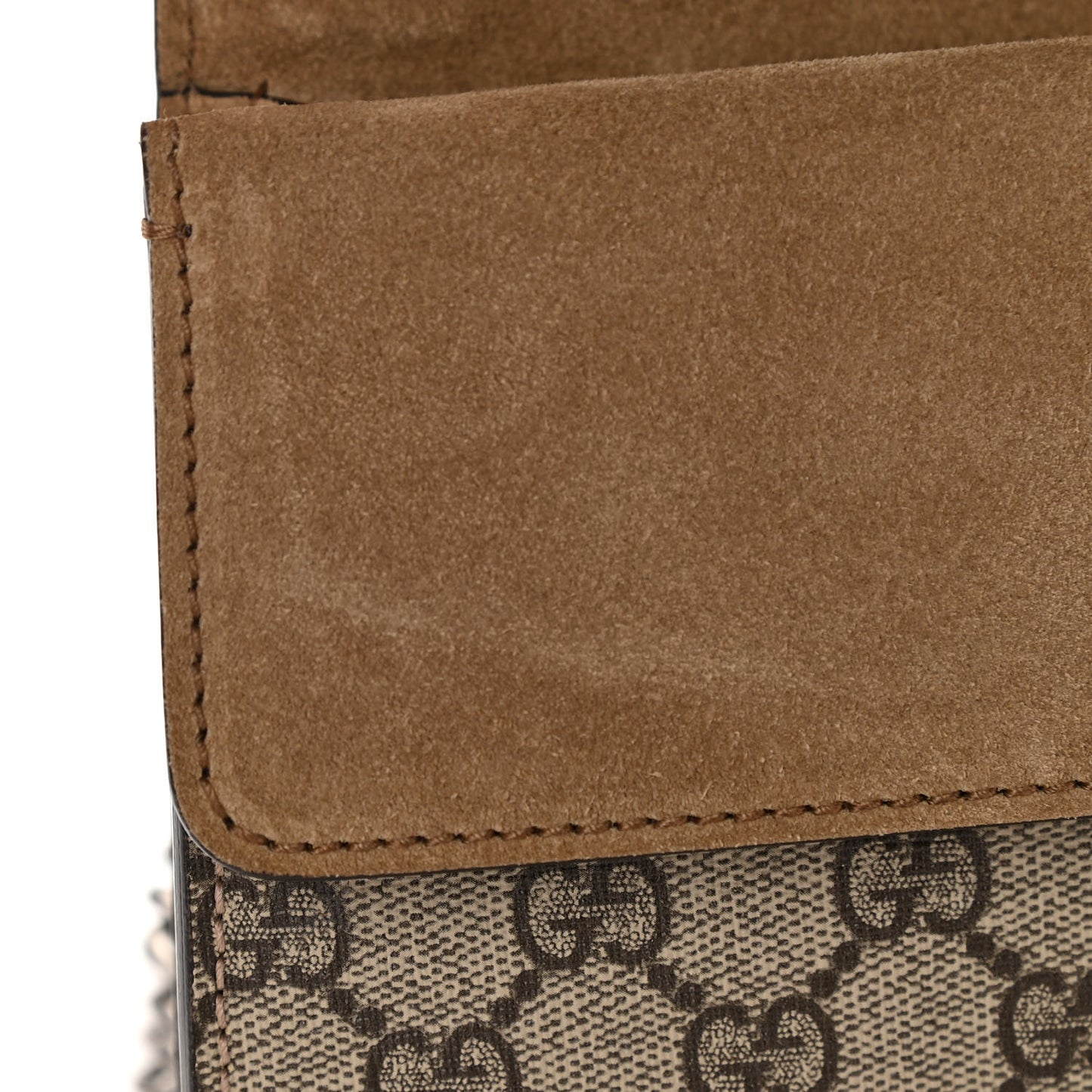 GG Supreme Monogram Mini Dionysus Shoulder Bag Taupe