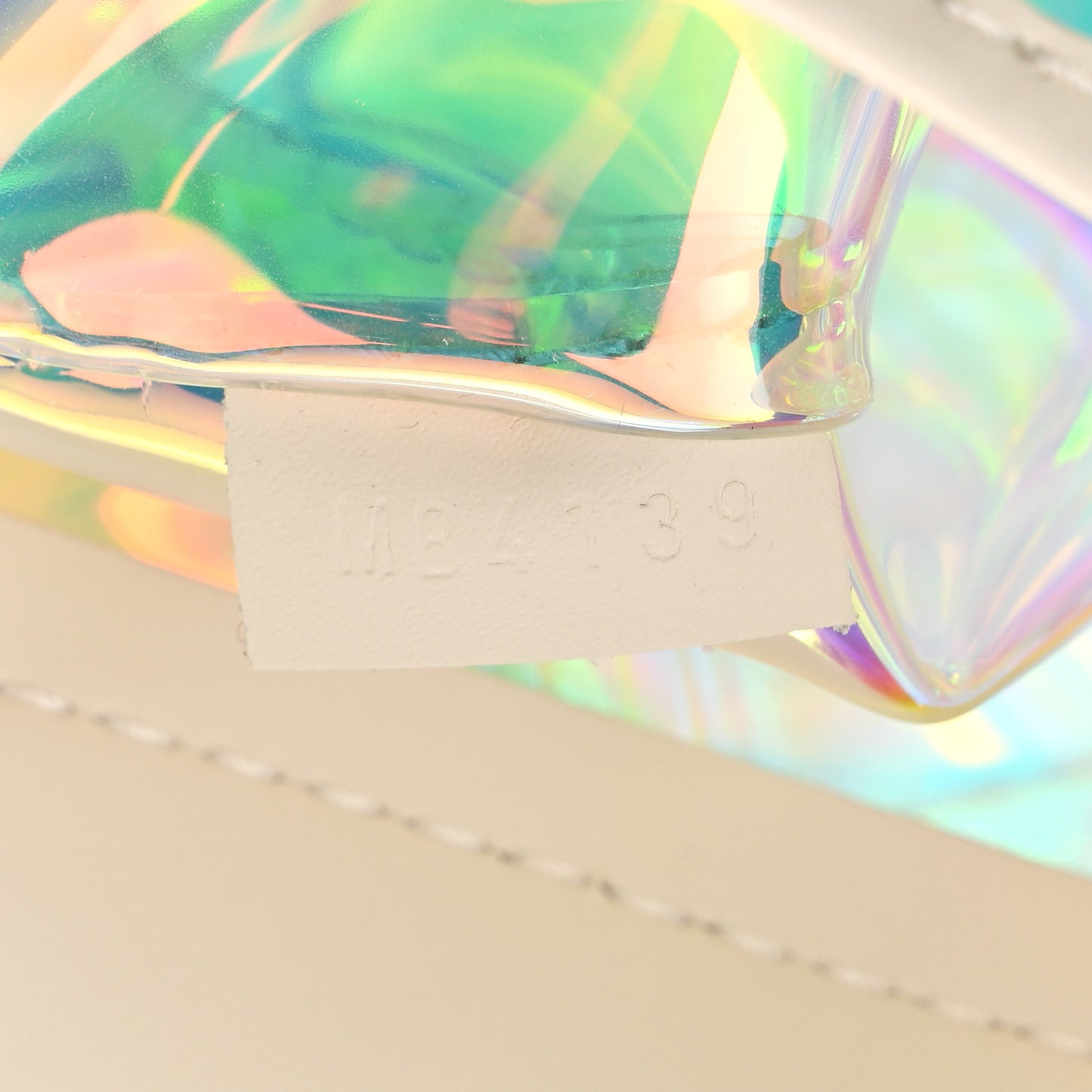PVC Monogram Christopher Backpack GM Iridescent Prism