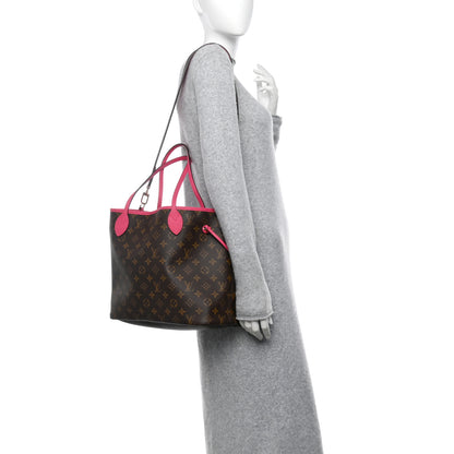 Louis Vuitton Monogram Inside Out Neverfull Bandouliere MM Rose Pondichery 2 of 16