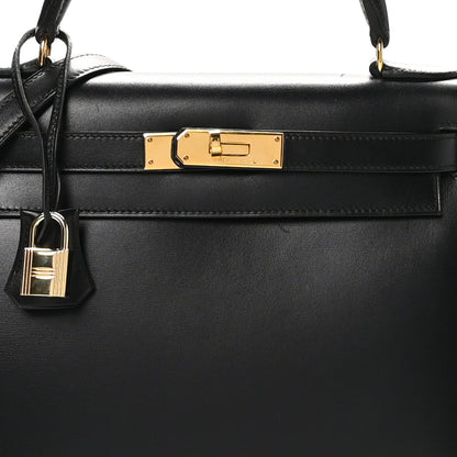 Hermes Box Kelly Sellier 28 Black 8 of 10