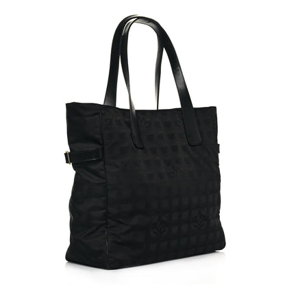 Chanel Nylon Medium Travel Tote Black 2 of 12