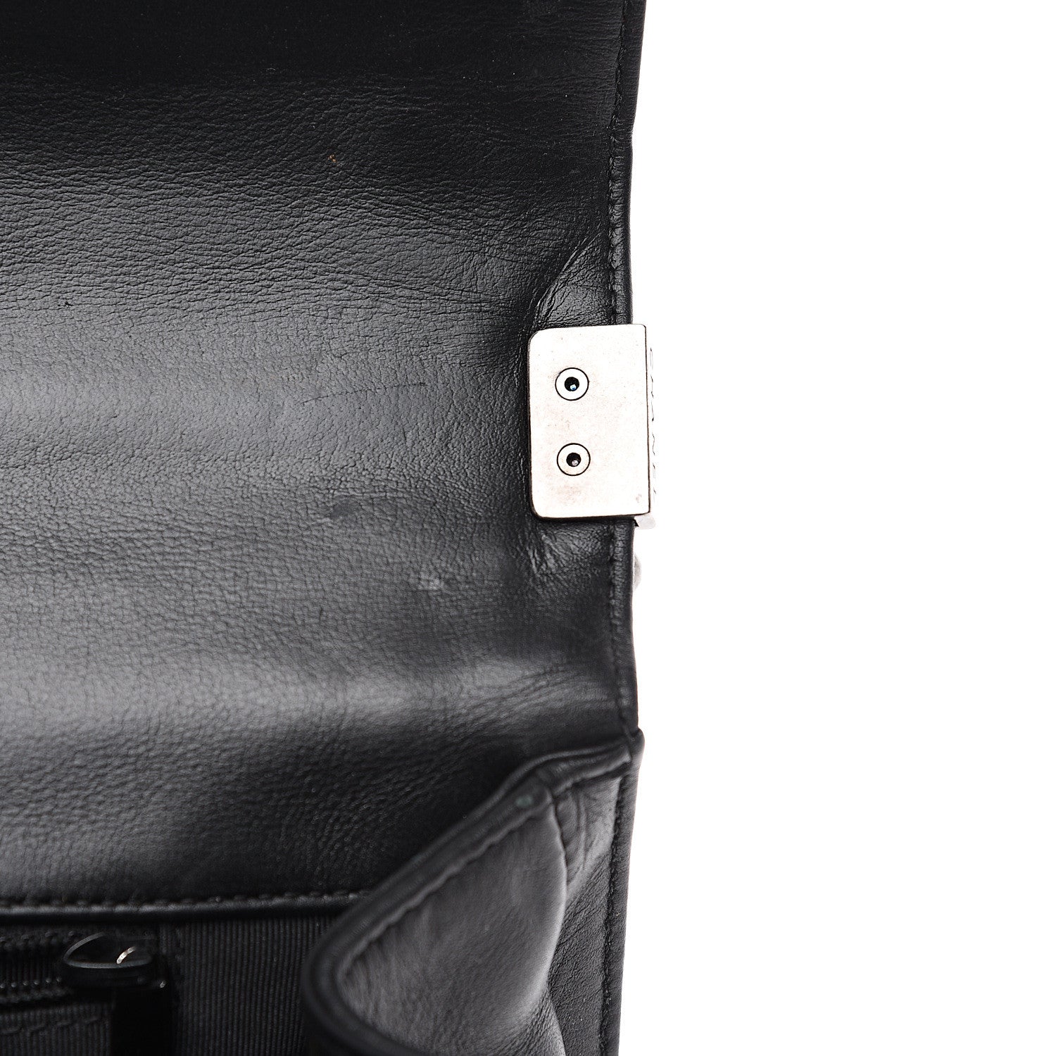 Chanel Calfskin Quilted Large Boy Flap Black 14 of 14