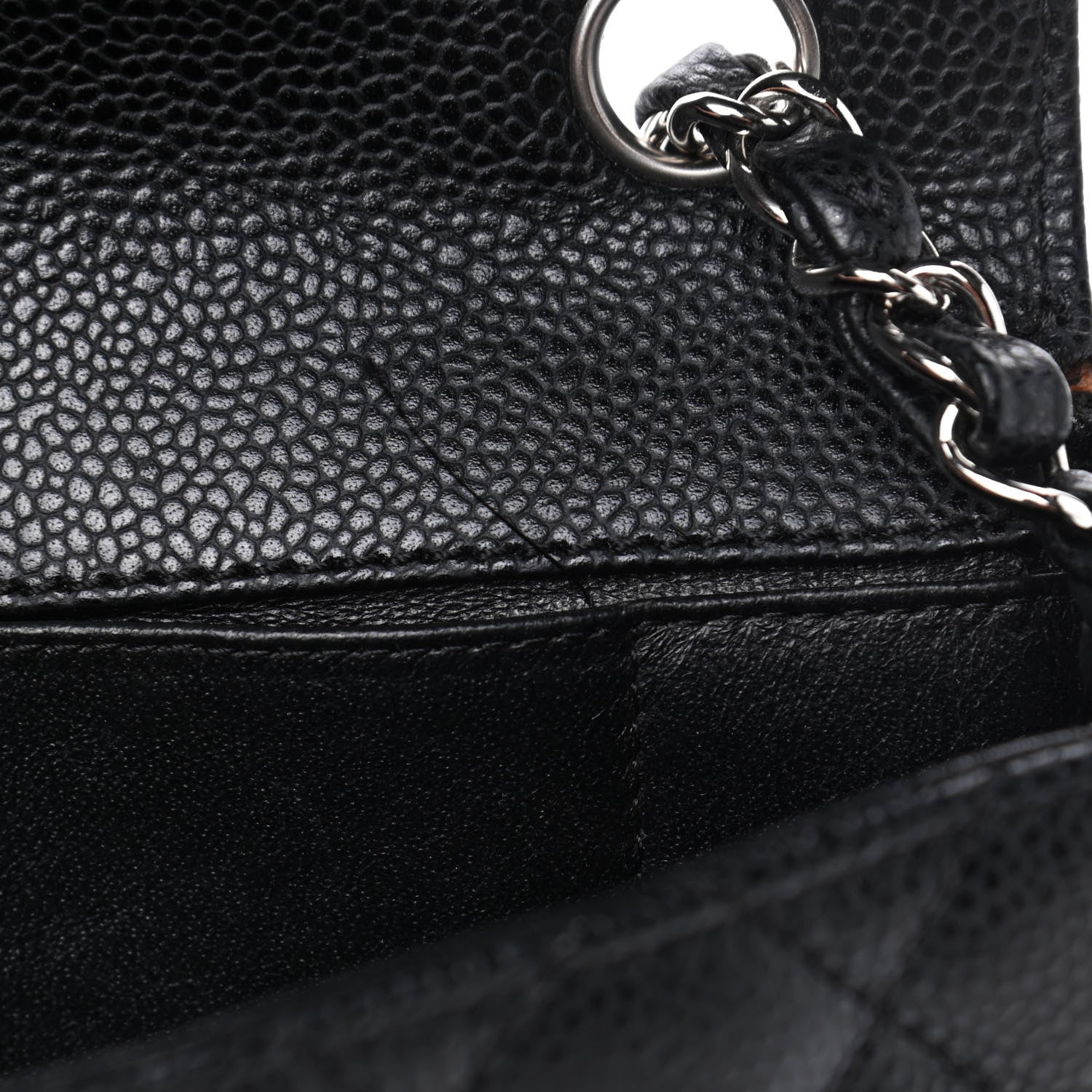 Chanel Caviar Quilted East West Flap Black 5 of 5
