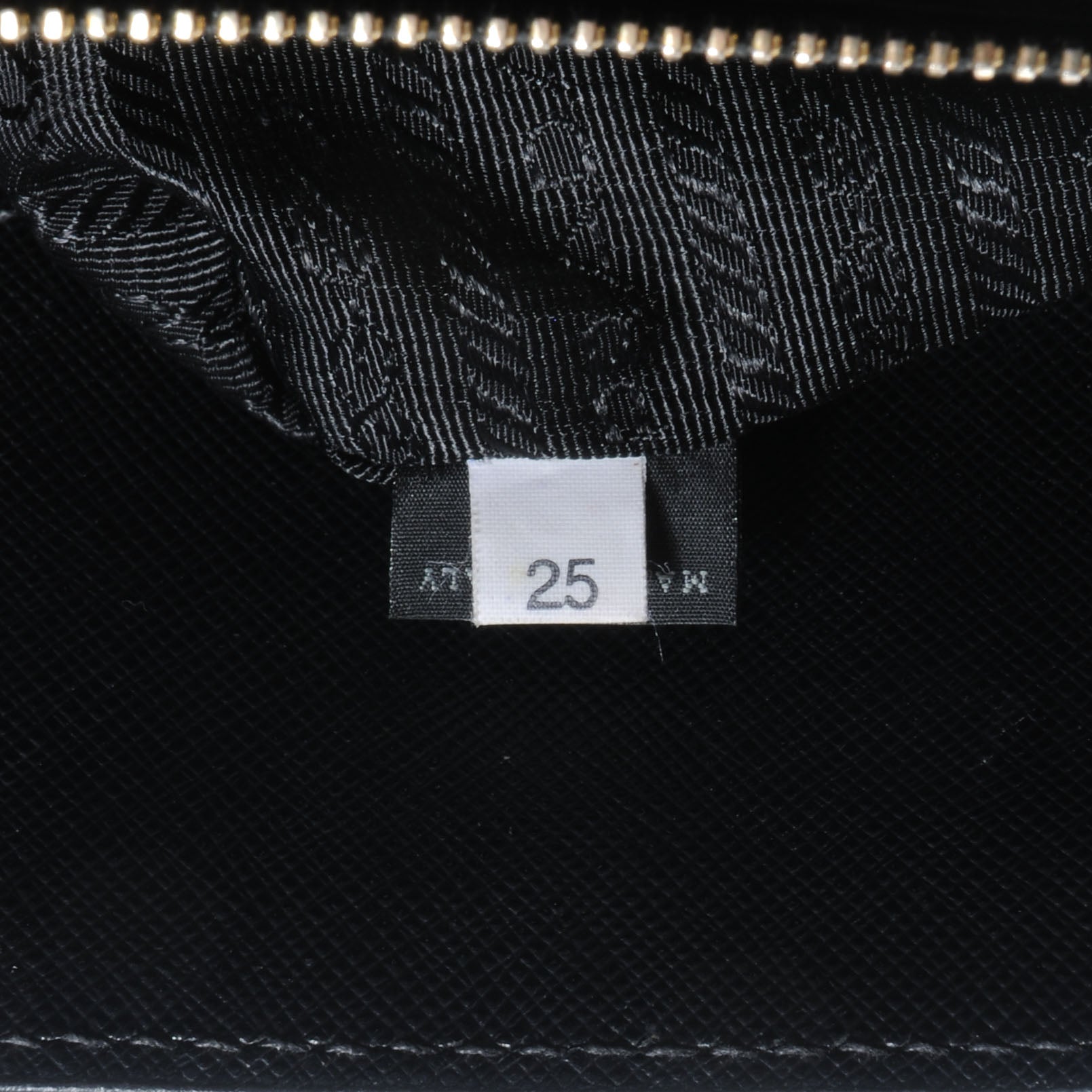 Prada Saffiano Lux Zip Tote Nero Black 9 of 10