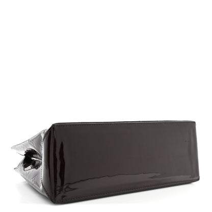 Louis Vuitton Vernis Wilshire PM Rouge Fauviste 4 of 10