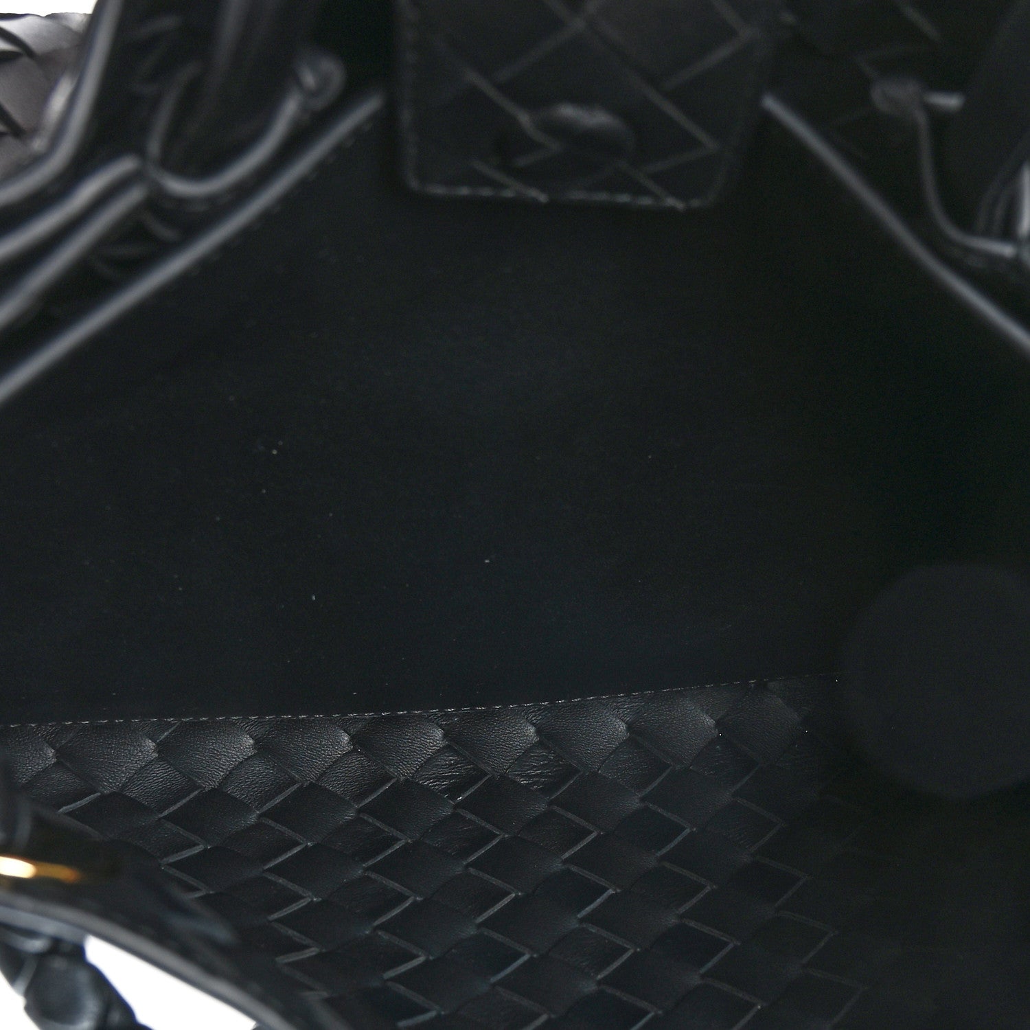 Bottega Veneta Nappa Intrecciato Medium Andiamo Shoulder Bag Black 4 of 8