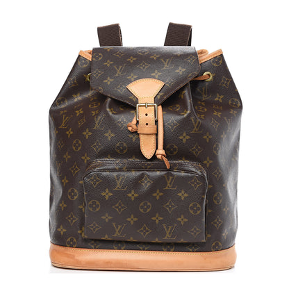 Louis Vuitton Monogram Montsouris GM Backpack 1 of 12