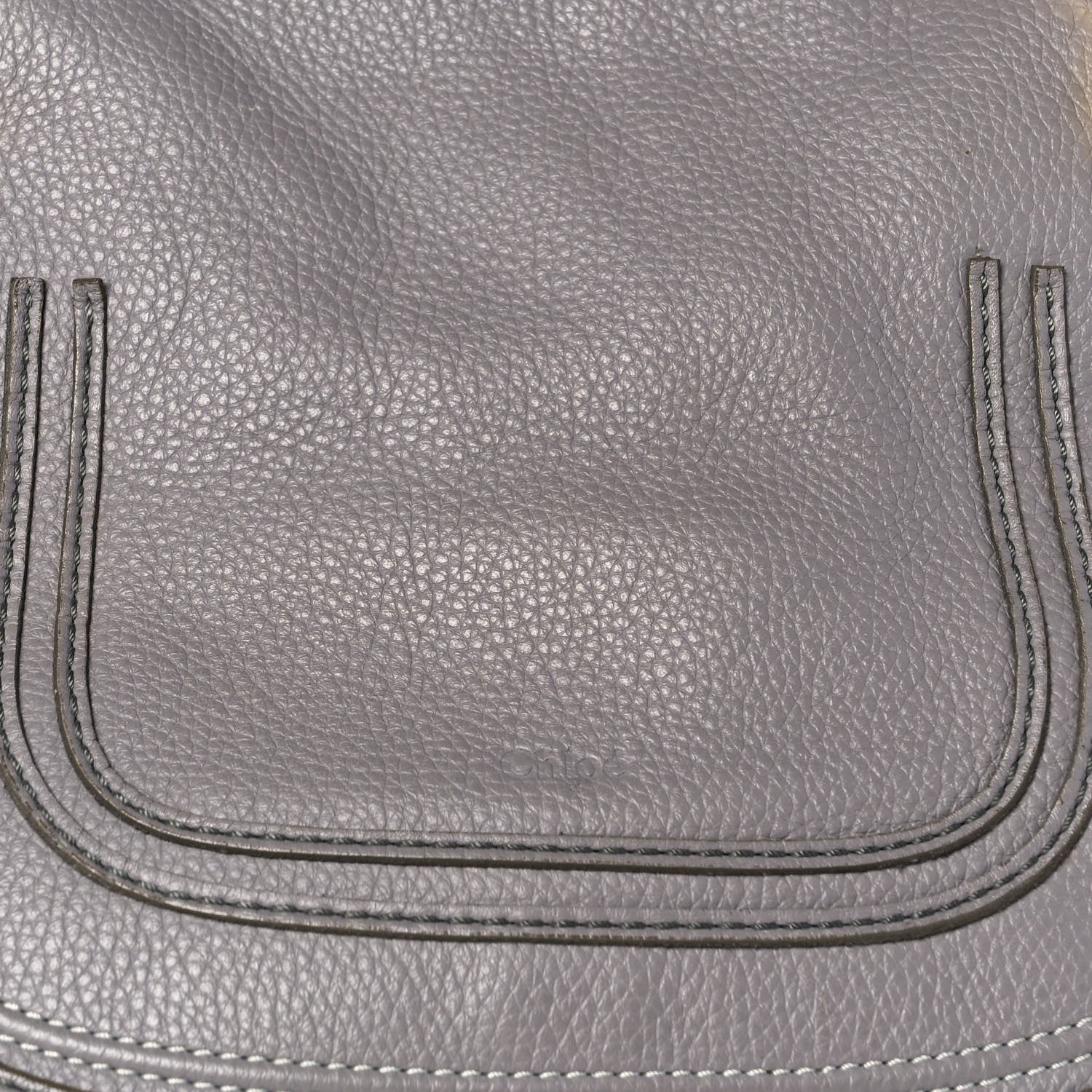 Chloe Calfskin Medium Marcie Satchel Cashmere Grey 7 of 15